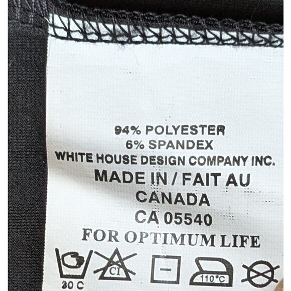 Simpli The Best Black Waterfall Front Stretch Flowy Open Cardigan Size 12 Large - Picture 8 of 9